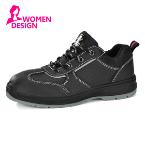 Chaussures de sécurité et baskets de travail antidérapantes à bout en acier pour femme L-7508W
