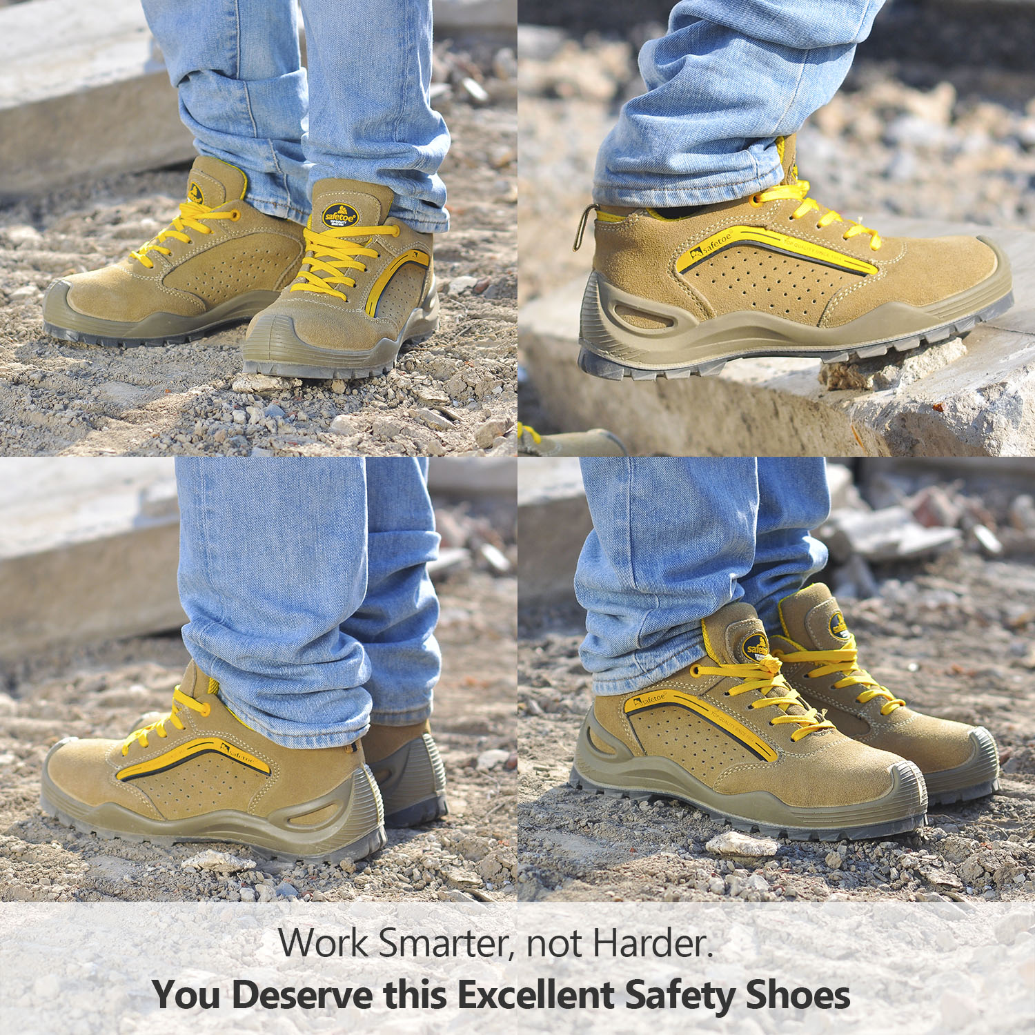 Chaussures de sécurité respirantes d'été L-7296