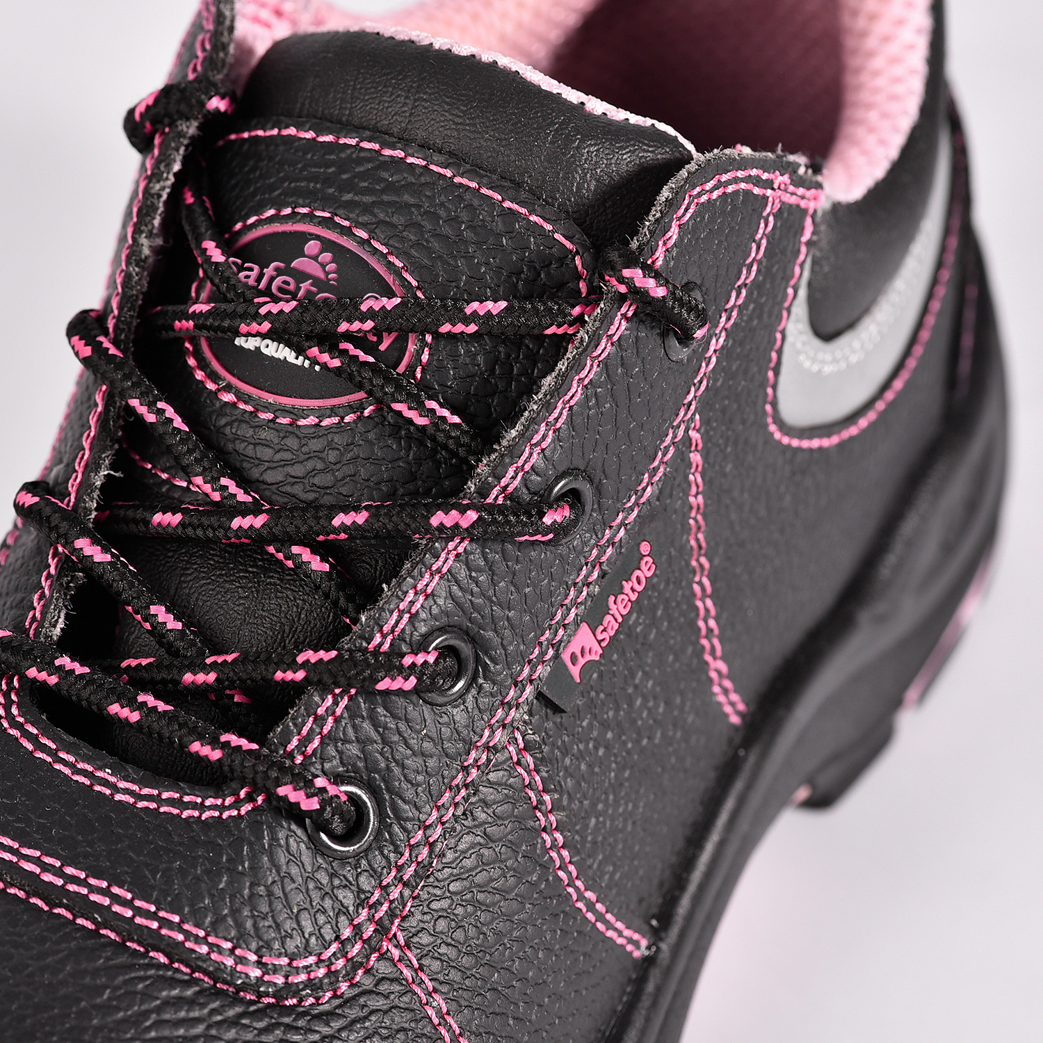 Wonen Chaussures de Travail de Sécurité L-7147 Rose