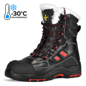 Bottes de travail d'hiver en fourrure chaude Ready Stock H-9550
