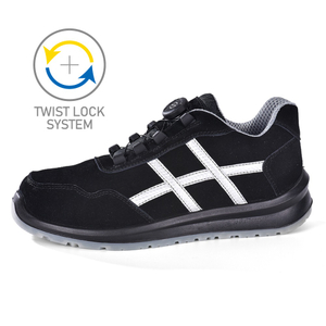 Chaussures de sécurité sportives sans métal S1P avec système Twist Lock L-7329