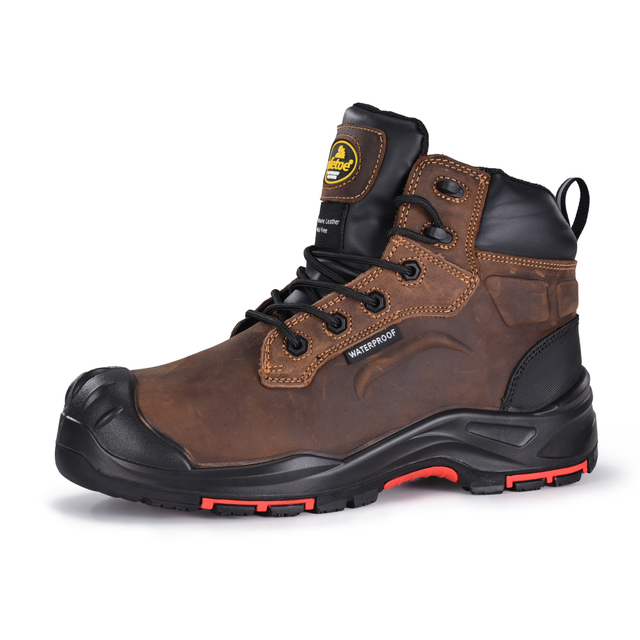 Bottes de sécurité S7S imperméables Safetoe M-8552 pour pétrole et gaz